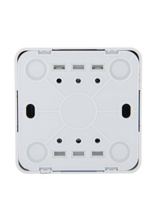 Переключатель проходной 2-кл. 2п ОП Viola 10А IP20 бел. LEZARD 751-0200-106 751-0200-106