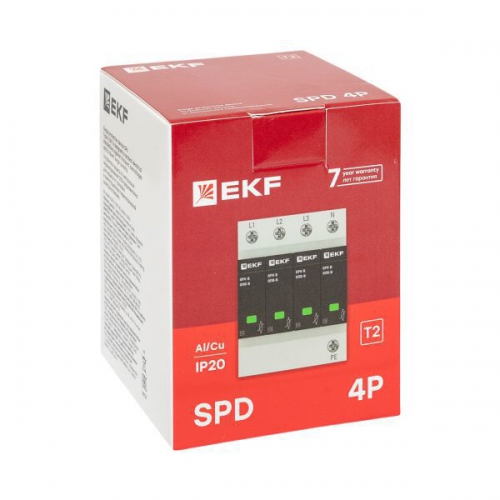 Ограничитель перенапряжения имп. ОПВ-В4 EKF opv-b4 opv-b4