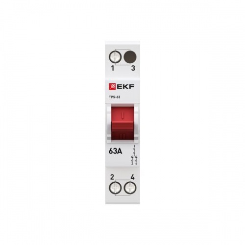 Переключатель трехпозиционный 1п 63А ТПС-63 PROxima EKF TPS163 TPS163