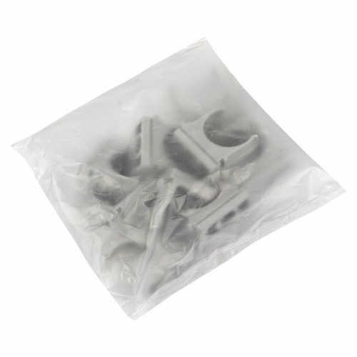 Держатель для труб (клипса) d25мм сер. (уп.10шт) Plast EKF derj-z-25n-r derj-z-25n-r