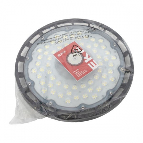 Светильник светодиодный ДСП-1103 200Вт 6500К IP65 промышленный для высоких пролетов PROxima EKF HIL-1103-200-6500 HIL-1103-200-6500