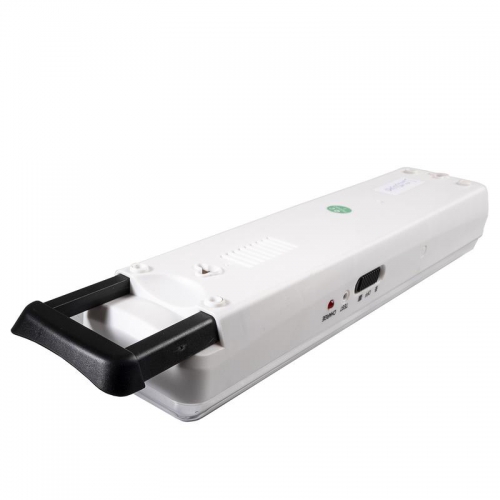 Фонарь-светильник аккумуляторный Accu9-L30-wh аварийный 30SMD яркий 300лм 2ч/эконом 90лм 6ч 220В аккум. Li-ion 3.7В 1.2А.ч бел. JazzWay 5024533 5024533