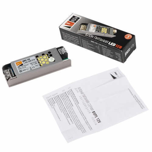 Драйвер BSPS 12В 3.3A=40Вт JazzWay 3329334A 3329334A