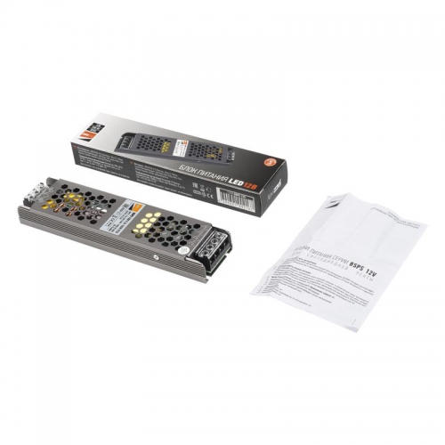 Драйвер BSPS 12В 8.3A=100Вт JazzWay 1002167A 1002167A