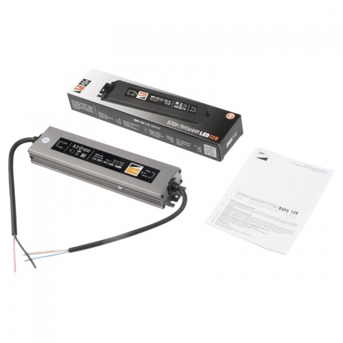 Драйвер BSPS 12В 8.3A=100Вт влагозащ. IP67 JazzWay 3329280A 3329280A