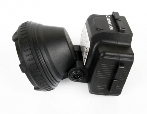 Фонарь налобный аккумуляторный LED 5365 (220В 5LED 2 режима; черн.) Ultraflash 11648 11648