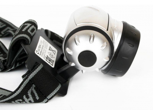 Фонарь налобный LED 5353 (19LED 4 режима; 3хR03 метал.) Ultraflash 10262 10262