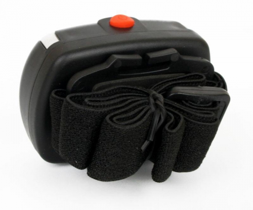 Фонарь налобный LED 5380 (3Вт COB LED 3 режима черн. пласт. пакет) Ultraflash 12870 12870