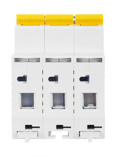 Выключатель автоматический модульный 3п C 25А 4.5кА ВА47-29 ИЭК MVA20-3-025-C MVA20-3-025-C