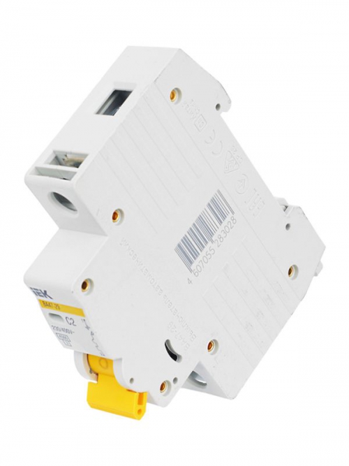 Выключатель автоматический модульный 1п C 2А 4.5кА ВА47-29 ИЭК MVA20-1-002-C MVA20-1-002-C