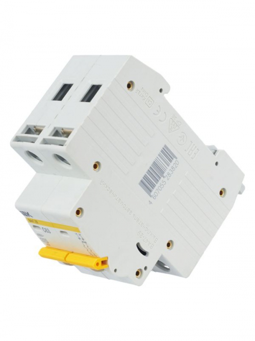 Выключатель автоматический модульный 2п C 63А 4.5кА ВА47-29 ИЭК MVA20-2-063-C MVA20-2-063-C