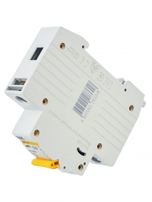 Выключатель автоматический модульный 1п C 50А 4.5кА ВА47-29 ИЭК MVA20-1-050-C MVA20-1-050-C