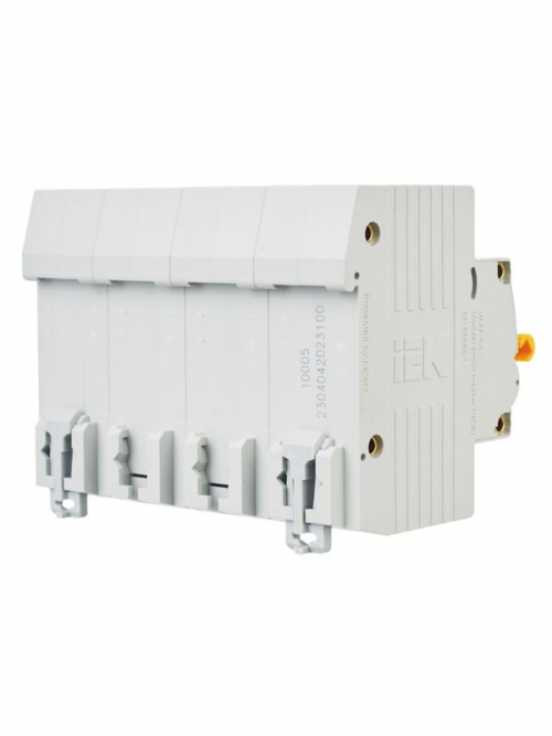 Выключатель автоматический модульный 4п C 100А 10кА ВА47-100 ИЭК MVA40-4-100-C MVA40-4-100-C