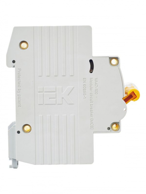 Выключатель автоматический модульный 4п C 100А 10кА ВА47-100 ИЭК MVA40-4-100-C MVA40-4-100-C