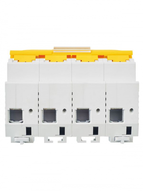 Выключатель автоматический модульный 4п C 100А 10кА ВА47-100 ИЭК MVA40-4-100-C MVA40-4-100-C