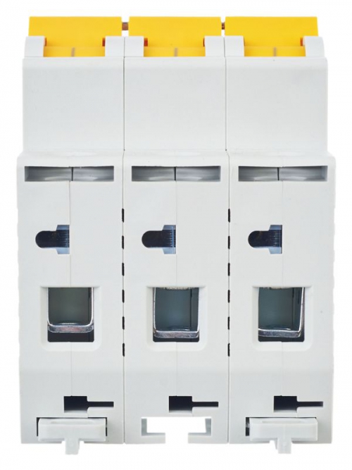 Выключатель автоматический модульный 3п D 16А 4.5кА ВА47-29 ИЭК MVA20-3-016-D MVA20-3-016-D