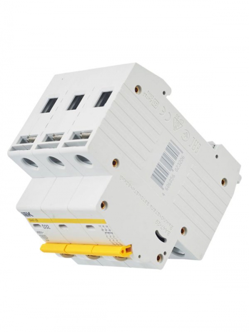 Выключатель автоматический модульный 3п D 32А 4.5кА ВА47-29 ИЭК MVA20-3-032-D MVA20-3-032-D