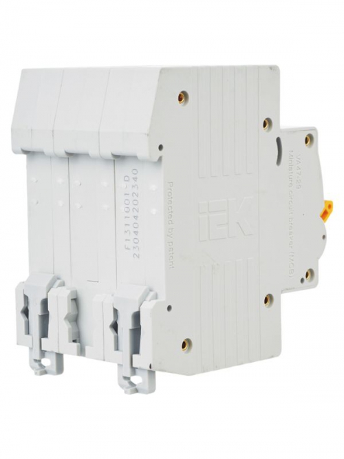 Выключатель автоматический модульный 3п D 40А 4.5кА ВА47-29 ИЭК MVA20-3-040-D MVA20-3-040-D