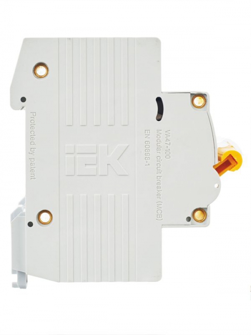 Выключатель автоматический модульный 3п D 100А 10кА ВА47-100 ИЭК MVA40-3-100-D MVA40-3-100-D