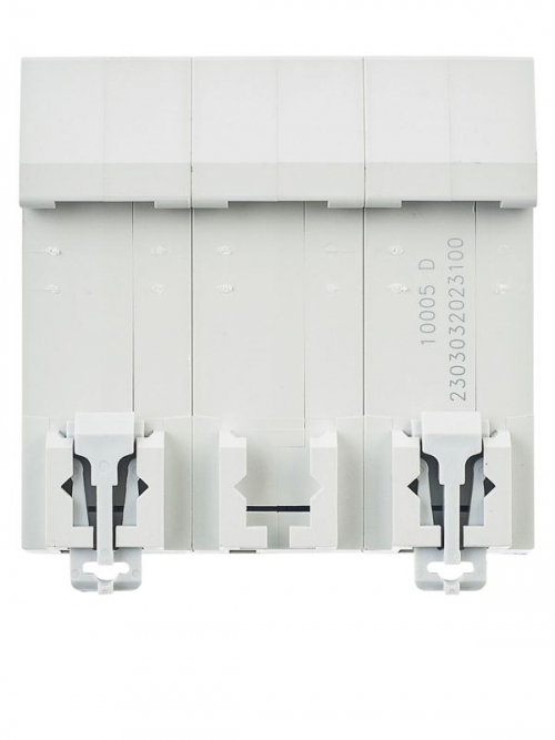 Выключатель автоматический модульный 3п D 100А 10кА ВА47-100 ИЭК MVA40-3-100-D MVA40-3-100-D