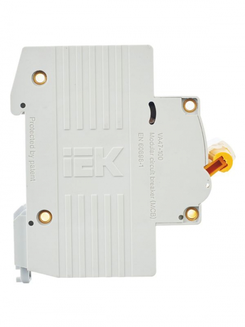 Выключатель автоматический модульный 3п C 50А 10кА ВА47-100 ИЭК MVA40-3-050-C MVA40-3-050-C