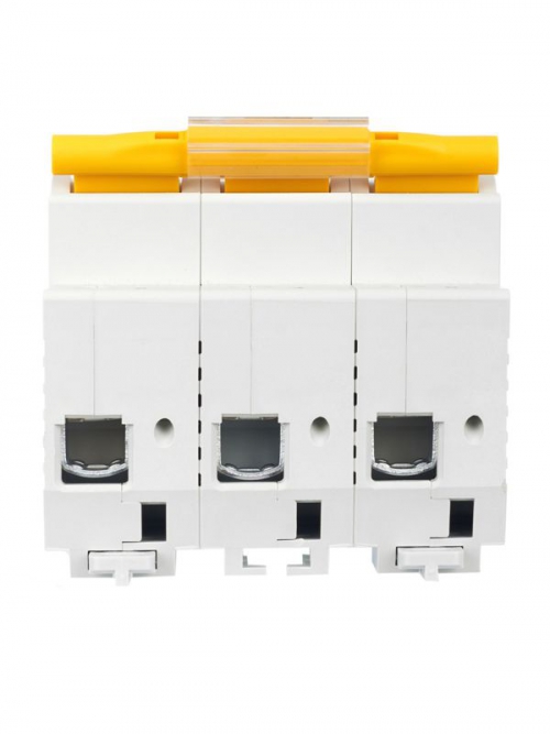 Выключатель автоматический модульный 3п C 63А 10кА ВА47-100 ИЭК MVA40-3-063-C MVA40-3-063-C