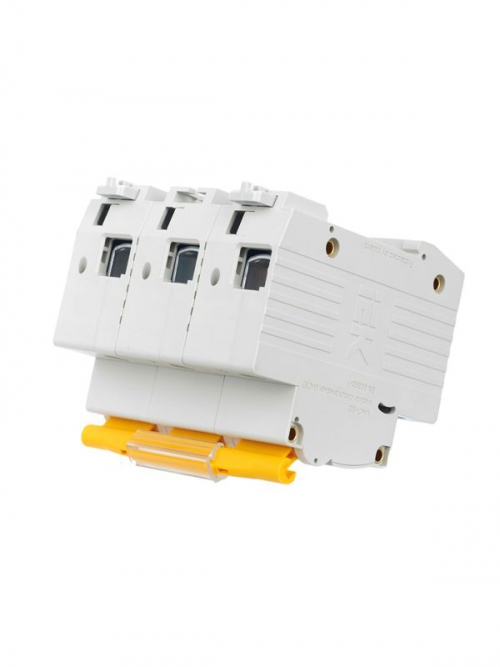 Выключатель автоматический модульный 3п C 63А 10кА ВА47-100 ИЭК MVA40-3-063-C MVA40-3-063-C