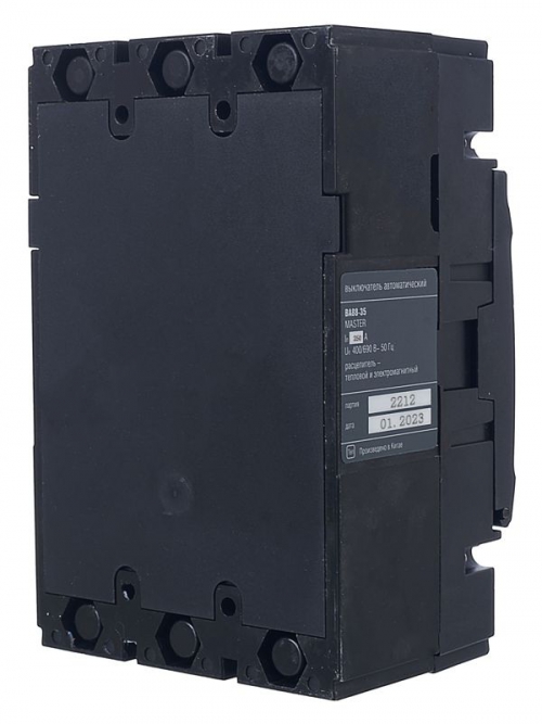Выключатель автоматический 3п 250А 35кА ВА88-35 MASTER ИЭК SVA30-3-0250-02 SVA30-3-0250-02
