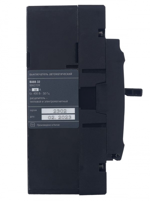 Выключатель автоматический 3п 63А 25кА ВА88-32 MASTER ИЭК SVA10-3-0063-02 SVA10-3-0063-02