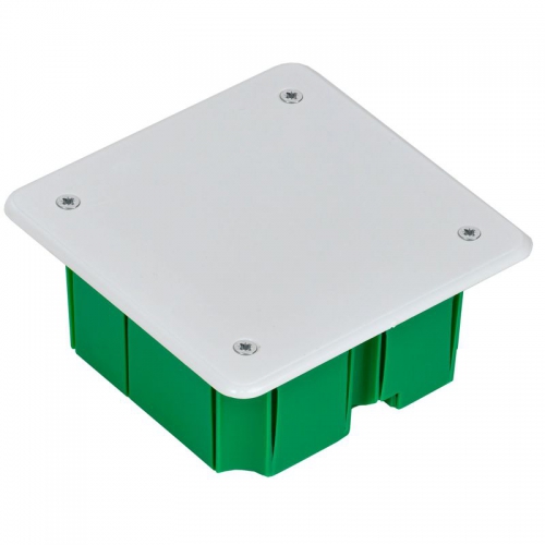 Коробка распаячная ОП 92х92х45 КМ41021 для полых стен (с саморезами метал. лапки. с крышкой) ИЭК UKG11-092-092-040-M UKG11-092-092-040-M