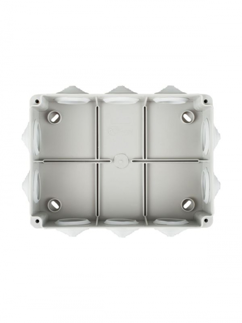 Коробка распаячная ОП 190х140х70 IP44 КМ41243 RAL7035 ИЭК UKO11-190-140-070-K41-44 UKO11-190-140-070-K41-44