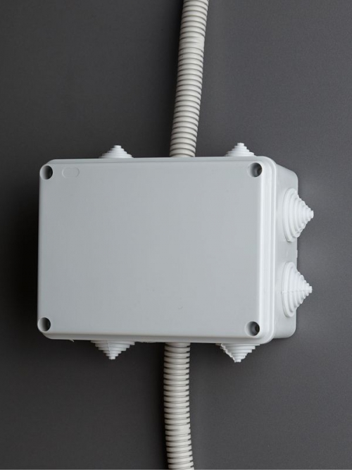 Коробка распаячная ОП 150х110х70 IP55 KM41242 (10 каб.ввод.) ИЭК UKO10-150-110-070-K41-55 UKO10-150-110-070-K41-55