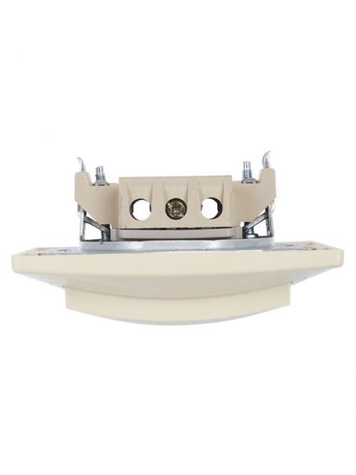 Выключатель 1-кл. СП КВАРТА с инд. 10А IP20 ВС10-1-1-ККм крем. ИЭК EVK11-K33-10-DM EVK11-K33-10-DM