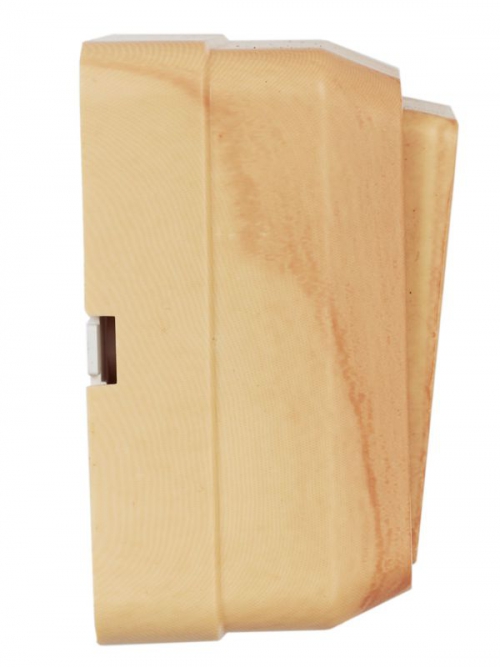 Выключатель 1-кл. ОП ОКТАВА 10А IP20 откр. уст. с индик. сосна ИЭК EVO11-K03-10-DC EVO11-K03-10-DC