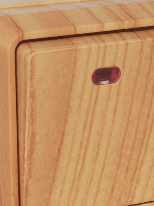 Выключатель 1-кл. ОП ОКТАВА 10А IP20 откр. уст. с индик. сосна ИЭК EVO11-K03-10-DC EVO11-K03-10-DC