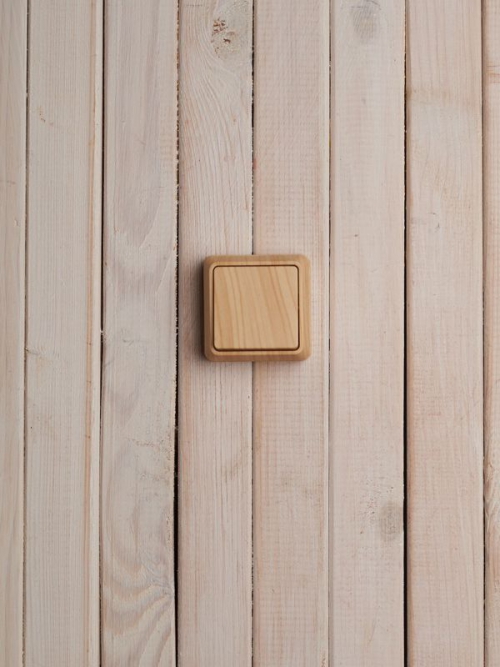 Выключатель 1-кл. ОП ОКТАВА 10А IP20 откр. уст. сосна ИЭК EVO10-K03-10-DC EVO10-K03-10-DC