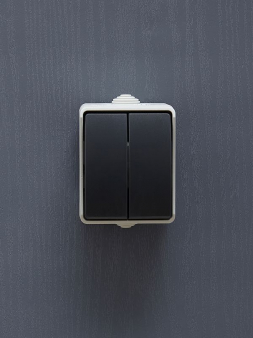 Выключатель 2-кл. ОП ФОРС 10А IP54 сер. ВС20-2-0-ФСр ИЭК EVS20-K03-10-54-DC EVS20-K03-10-54-DC