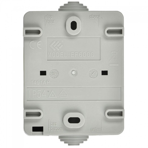 Розетка 1-м ОП Форс РСб20-3-ФСр с защ. крышкой с заземл. IP54 ИЭК ERS12-K03-16-54-DC ERS12-K03-16-54-DC