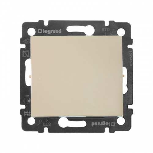 Механизм выключателя 1-кл. СП Valena 10А IP31 сл. кость Leg 774301 774301