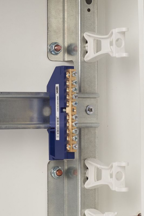 Шина нулевая на DIN-изол. ШНИ-6х9-10-Д-С ИЭК YNN10-69-10D-K07 YNN10-69-10D-K07