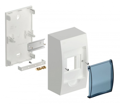 Бокс ОП ИЭК ЩРН-П-4 4 модуля навесной, пластик IP40 MKP12-N-04-40-20 MKP12-N-04-40-20