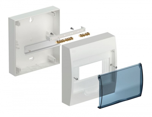 Бокс ОП ИЭК ЩРН-П-8 8 модулей навесной, пластик IP40 MKP12-N-08-40-20 MKP12-N-08-40-20