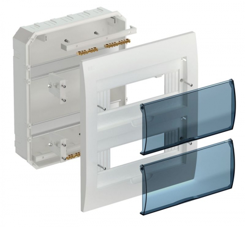 Бокс СП ИЭК ЩРВ-П-24 24 модуля встраиваемый MKP12-V-24-40-10 MKP12-V-24-40-10