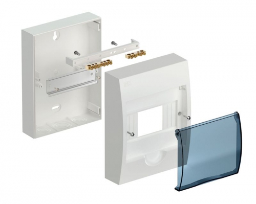 Бокс ОП ИЭК ЩРН-П-6 6 модулей навесной, пластик IP40 MKP12-N-06-40-20 MKP12-N-06-40-20