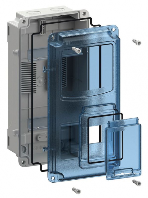 Корпус пластиковый ЩУРн-П 1/8 IP55 PC ИЭК MSP1-N-08-55 MSP1-N-08-55