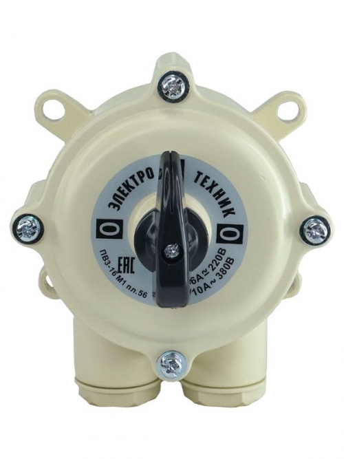 Выключатель пакетный ПВ3-16А в пл. корп. IP56 Электротехник ET001670 ET001670