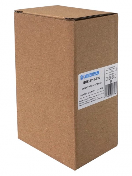 Выключатель конечный ВПК 2111 (толкатель с роликом 10A) Электротехник ET000755 ET000755