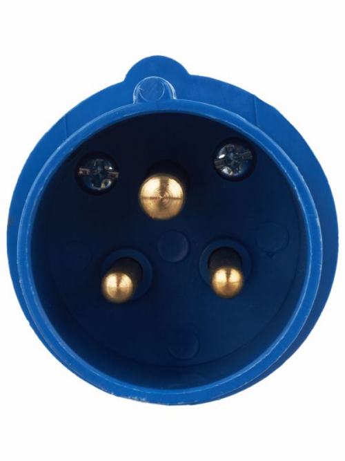 Вилка эл. каб. 16А 2P+PE 16А 220В IP44 ССИ-013 IEK PSR01-016-3 PSR01-016-3