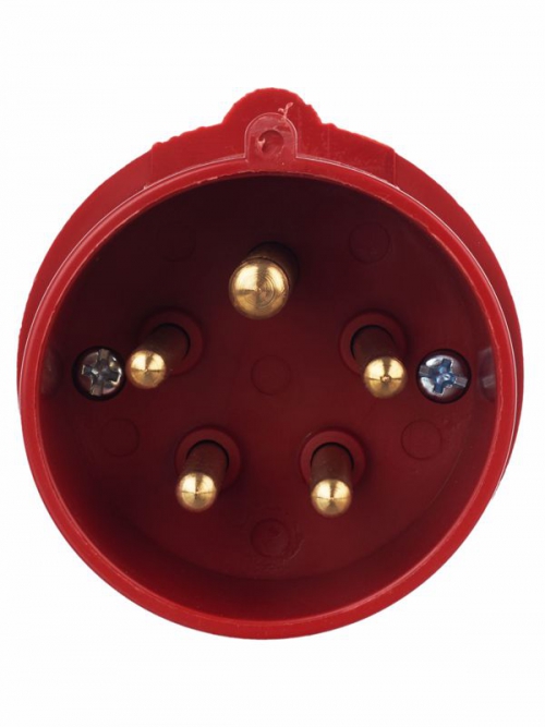 Вилка эл. каб. 16А 3P+PE+N 380В IP44 ССИ-015 IEK PSR02-016-5 PSR02-016-5