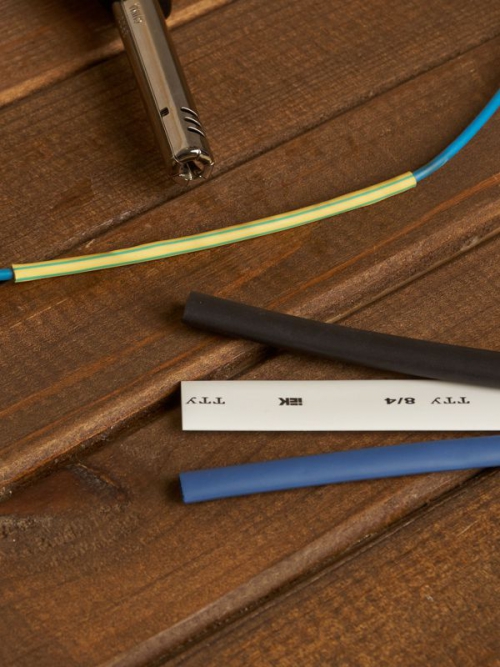 Набор трубок термоусадочных тонкостен. ТТУ 2/1; 4/2; 6/3; 8/4 (ЖЗ; С; К; Ч) 20х8см разноцвет. IEK UDRS-D2-D8-10-1 UDRS-D2-D8-10-1